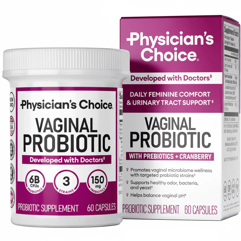 VAGINAL PROBIOTIC x 60 cápsulas 🦠 Protege tu flora vaginal y evita infecciones de forma natural.